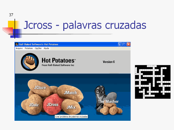 Palavras-Cruzadas, Software